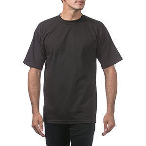 เสื้อยืดคอตตอน 100% แบบคลับ สไตล์หนา น้ำหนักมาก สำหรับขายส่ง คอกลม แขนสั้น พิมพ์ลายสกรีน ดีไซน์เรียบง่าย รับสั่งทำ - Product Image 6
