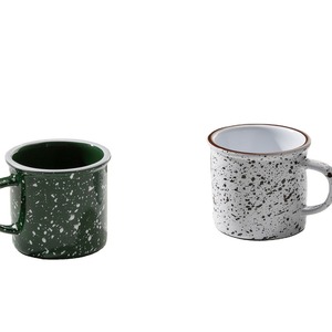 [esomeim] Tasse en céramique multi-usages en beige/vert/blanc, résistante aux éclats, construction robuste, design durable - Product Image 5
