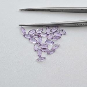 3.5x7mm Haute Qualité Naturel Rose Clair Améthyste Marquise Coupe Gemme Améthyste Pour Anneaux Collier Bracelets DIY Accessoires - Product Image 3