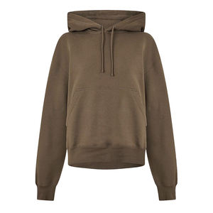 Sudadera corta con capucha para mujer, suave, con capucha, top corto para damas, manga larga, ropa de gimnasio, fitness, casual, streetwear. - Product Image 2