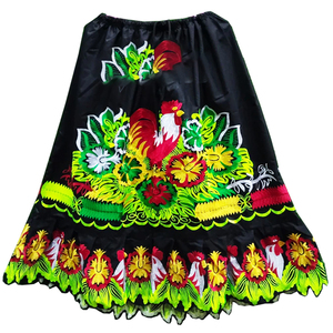 Custom <b>Tight</b> Ankle-Length Quick-drying Polyester Floral Pattern Elastic Waist Anti-Wrinkle A-Line Design Polynesian <b>Skirts</b> Women - Product Image 6