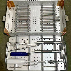 Juego de Extracción de Tornillos Rotos, 54 Piezas, Kit de Instrumentos Quirúrgicos Ortopédicos para Columna Vertebral, Sistema de Extracción de Implantes de Acero Inoxidable para Trauma - Product Image 5