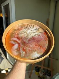 Bandeja de Madera Impresa Profesional para Cocina, Bandeja de Madera Resistente Impresa para la Industria de Servicios Alimentarios, Uso en Catering al por Mayor - Product Image 6