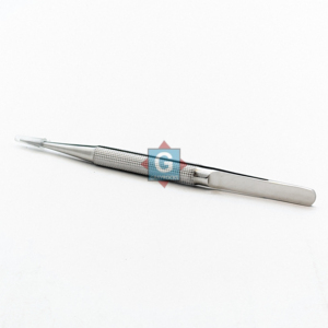 Pinzas de Microcirugía de Acero Inoxidable, Instrumento Quirúrgico Manual con Certificación CE, Clase I - Product Image 6