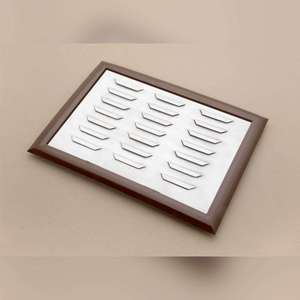 Table de rangement rectangulaire moderne en acier inoxydable pour la maison, cuisine et salle de bain – Durable et écologique - Product Image 1