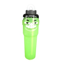 Novedad para Halloween 2025: Botella de Agua con Forma de Calabaza, Ecológica, Libre de BPA, de Grado Alimenticio PP, 900ml, para Estudiantes, con Tapa de Rosca
