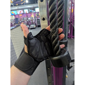 Ventilated Workout <b>Gloves</b> for Men and Women New Rubber Gym Fitness Cross Training <b>Gloves</b> with Built-in Wrist Wraps - Product Image 5