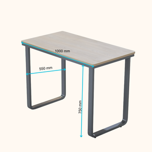 Escritorio de oficina contemporáneo multiusos ADONG | Mesa de estudio y trabajo | Fácil montaje duradero | OEM Vietnam Factory A05 - Product Image 3