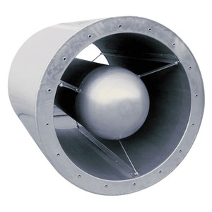 3JW-878501-VIM-SIL CZO 250mm D Bullet Ventilador industrial 375mm L Silenciador circular - Product Image 1