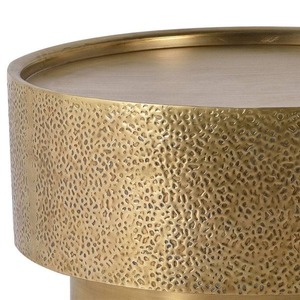 Mesa de Centro Moderna de Diseño Contemporáneo con Superficie de Metal Hecha a Mano, Muebles para Sala de Estar - Product Image 2