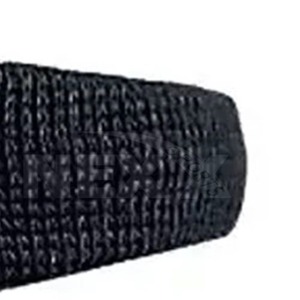 Bandeau de sport noir tissé personnalisé avec logo, largeur 4,5 cm, antidérapant, couleur unie, ajustement universel pour l'exercice et toutes les saisons - Product Image 6