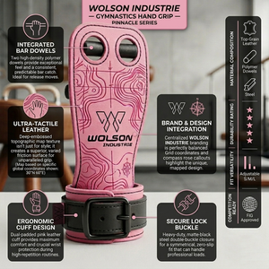 Poignées de protection pour les mains Premium Palm Protection pour la musculation, les tractions, l'haltérophilie et les exercices de force - Product Image 4