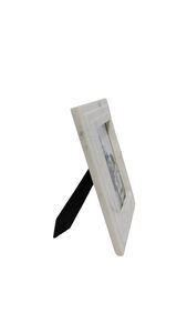 Premium Handmade White Marble Picture <b>Frame</b> Hand-Applied <b>Gold</b> Leaf Panels for Lightweight Elegant Decorative Photo <b>Frame</b> - Product Image 5
