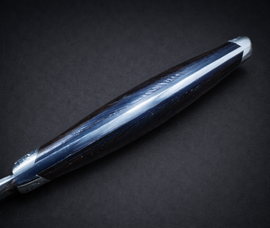 Cuchillo de Caza Hecho a Mano de Acero de Damasco con Mango de Madera de Wenge, Venta al Por Mayor Personalizada OEM - Product Image 4