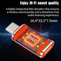 Adaptateur de charge PD 60W USB-C avec DAC audio pour une charge rapide, en alliage d'aluminium de haute qualité, 100% compatible OEM, écouteurs, téléphone portable