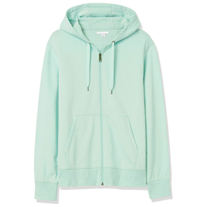 Sudadera con Cierre y Cuello Redondo para Hombre, Color Verde Menta, Corte Holgado, 100% Algodón, Felpa Francesa, Antipilling, Diseño Estampado, Ropa Casual de Otoño - Product Image 6