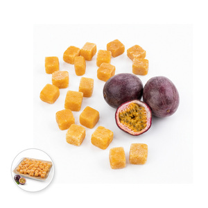 International Standard Vietnam Manufacturer Supply Big Sale IQF Frozen Fresh Passion Cube Packed in 1kg <b>Bag</b> - Product Image 2