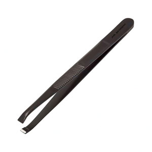 Pinzas de Depilación de Acero Inoxidable con Punta Fina para Cejas y Vello Facial, Instrumento de Belleza Ergonómico Antiestático - Product Image 1