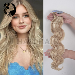 Wholesale 100g Single Weft Vietnamese Remy <b>Body</b> Wave Tape <b>Hair</b> Extensions Highest Grade All Colors Dyed for a Stylish Look! - Product Image 2