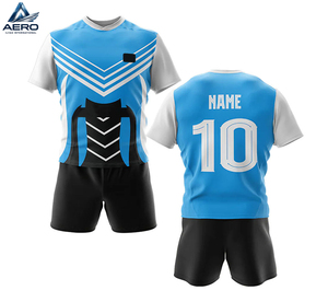 Uniforme de Rugby Personalizado de Primera Calidad para Hombre, Ropa Deportiva Ecológica que Absorbe la Humedad, Uniforme de Equipo con Logotipo Personalizado - Product Image 1