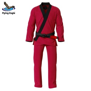 Vêtement de BJJ en gros, uniforme de Jiu-Jitsu Brésilien, tenue d'arts martiaux en coton durable, uniforme de karaté, vêtements d'entraînement personnalisables avec logo, extensibles - Product Image 1
