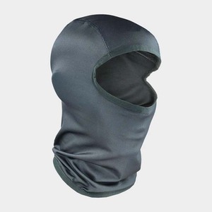 Balaclava unisexe noire, couvre-visage intégral, protection extérieure, taille adulte 56-58 cm, matière polyester, entièrement personnalisable, teinture unie - Product Image 3