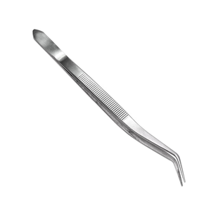 Pinzas Quirúrgicas Dentales de Acero Inoxidable con Logotipo Personalizado de Alta Calidad, Pinzas Curvas para Algodón - Product Image 1