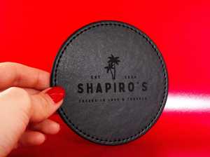 Posavasos de Cuero Genuino Personalizados con Logotipo Grabado, Cuadrados, Impermeables, para Bebidas, Tazas, Vino, Accesorios Clásicos de Lujo - Product Image 5
