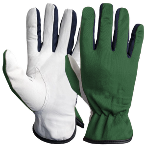 Gants de travail industriels robustes et durables, antidérapants, de protection individuelle, doux, confortables, respirants, en cuir - Product Image 6