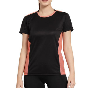 T-shirts décontractés d'été pour femmes grandes tailles de haute qualité, respirants, à séchage rapide, 100% coton, manches courtes, impression de logo personnalisée - Product Image 4