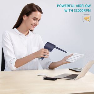 Nuova Generazione di Compressore d'Aria Elettrico 33000 RPM per Pulizia di Tastiere e Dispositivi Elettronici - Product Image 2