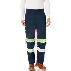 กางเกงทำงานสำหรับคนงานอุตสาหกรรม ทนทาน ระบายอากาศได้ดี มองเห็นได้ชัดเจน ได้รับมาตรฐาน CE - Product Image 3