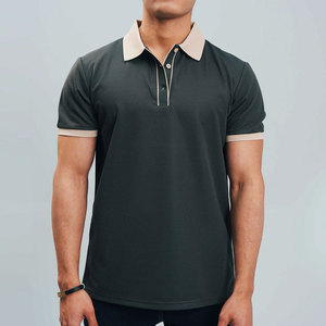 Camisas Casuales de Hombre de Manga Corta con Botones, Tallas Grandes, Color Personalizado, Transpirables, Servicio OEM, 100% Algodón - Product Image 5