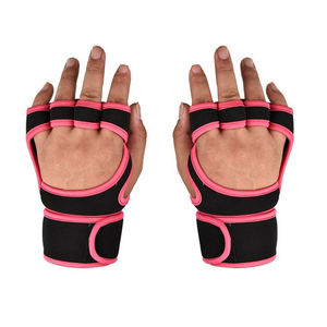 Guantes Deportivos de Medio Dedo, Impermeables, Antideslizantes, Unisex, para Gimnasio, Levantamiento de Pesas, Entrenamiento con Mancuernas, Protección de Palmas - Product Image 4