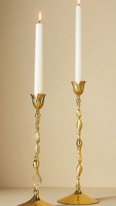Juego de 3 Portavelas Cónicos de Metal Resistentes Hechos a Mano por KRAFT WORLD - Ecológicos y Portátiles para Decoración de Bodas, Hogar y Fiestas - Product Image 4