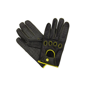 High Performance Cowhide Grain Leather Fancy <b>Driver</b> Heavy Duty Personal Protective Fashionable Outdoor Activities <b>Gloves</b> - Product Image 2