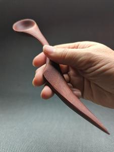 Cuchara de Té de Madera Sostenible Hecha a Mano, Cuchara para Café y Azúcar con Mango Suave, Utensilio de Cocina - Product Image 6