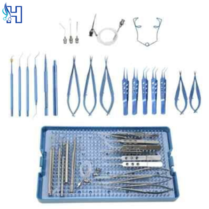 Juego Completo de Instrumentos Microquirúrgicos con Instrumentos de Precisión para Manipulación de Tejidos Finos y Aplicaciones de Microcirugía - Product Image 1
