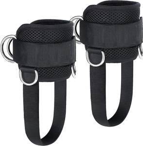 Attache de câble pour cheville avec sangle réglable pour l'entraînement de conditionnement sportif et les exercices de renforcement du bas du corps - Product Image 6