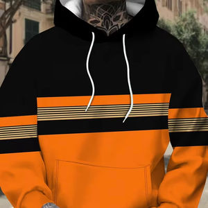 Sudadera con capucha transpirable de alta calidad para hombre, con logotipo personalizado, forro polar, estilo casual, sudadera con capucha personalizada para invierno. - Product Image 4