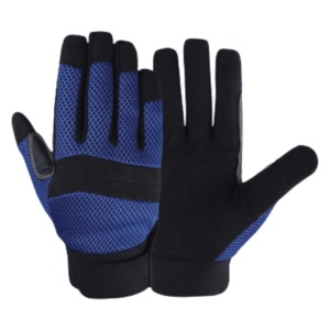 Amara Best Performance Synthetic Leather Safety Gloves for Mechanically Working Industrial Construction Mechanic Hand Protection - Product Image 1