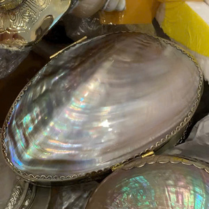 Seashell Crafts Jewelry Box <b>Abalone</b> <b>Shell</b> Polished Mother of Pearl Gift Box Vietnam Factory Wholesale - Product Image 3