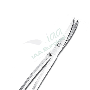 Tijeras Quirúrgicas Tc La Grange de Acero Inoxidable de Primera Calidad, 14 cm, Curvas, Microdentadas, con Certificación CE - Product Image 5