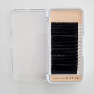 Extensions de cils individuelles en faux vison pour extensions de cils professionnelles mates de qualité supérieure faites à la main, prix de gros, cils coréens - Product Image 2