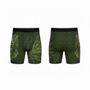 Best Selling Comfortable MMA Fighting Martial Arts Compression Shorts Breathable Customized Design Sublimation Brief Shorts - Product Image 3