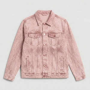 <b>Men</b> <b>Denim</b> <b>Jackets</b> High Quality Cotton <b>Denim</b> <b>Jacket</b> with Custom Embroidery Private Label OEM Manufacturing Services - Product Image 6