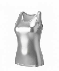 Camiseta sin mangas para mujer, estilo urbano, venta al por mayor, chaleco, camiseta interior de verano sin mangas para mujer - Product Image 6