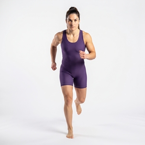 Women's Wrestling <b>Purple</b> Sports Tank Jersey Sleeveless Athletic <b>Top</b> Breathable Training Workout Apparel Fitness Sportswear - Product Image 4