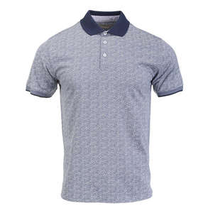 Camiseta polo de algodón para hombre, estilo golf, sencilla, de verano, con logo personalizado, informal, en oferta, a la moda. - Product Image 2