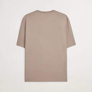 เสื้อยืดผู้ชายทรงแร็กแลน แขนเสื้อแบบดรอปโชว์เดอร์ สีเทาเฮเธอร์ ผลิตจากผ้าฝ้าย 94% ผสมสแปนเด็กซ์ 6% - Product Image 5